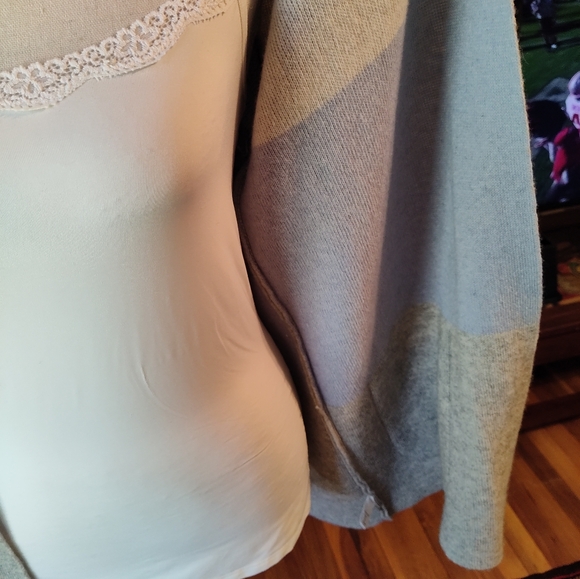 Bendetta B wool blend open front cardigan sweater jacket - Picture 6 of 7